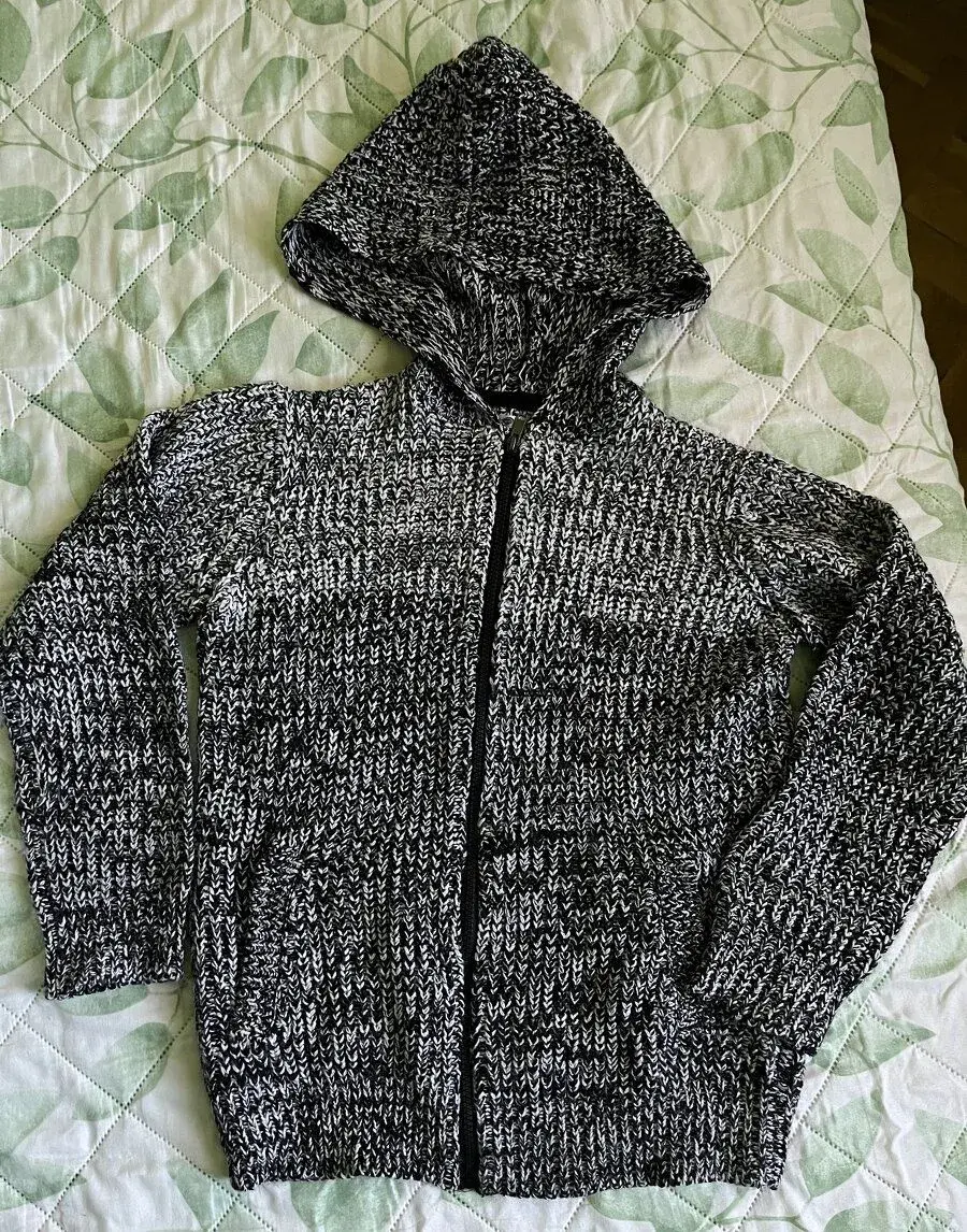 chlapčenský sveter na zips 146/152