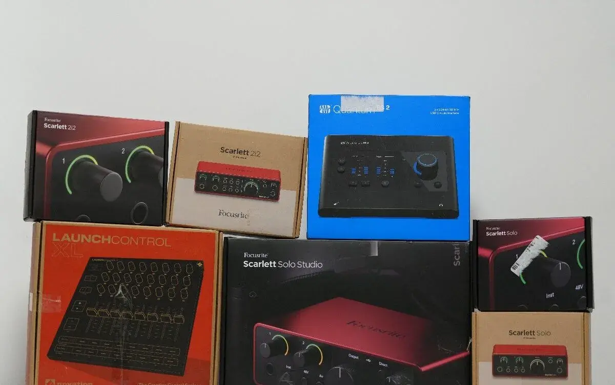 Focusrite Scarlett / PreSonus Quantum / Novation