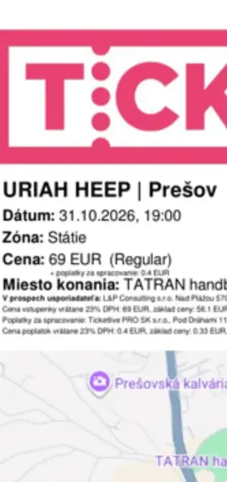 Vstupenky