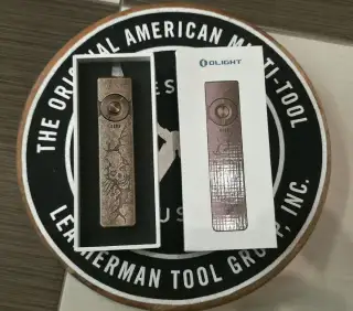 Olight arkfeld Pro "Copper Bones"