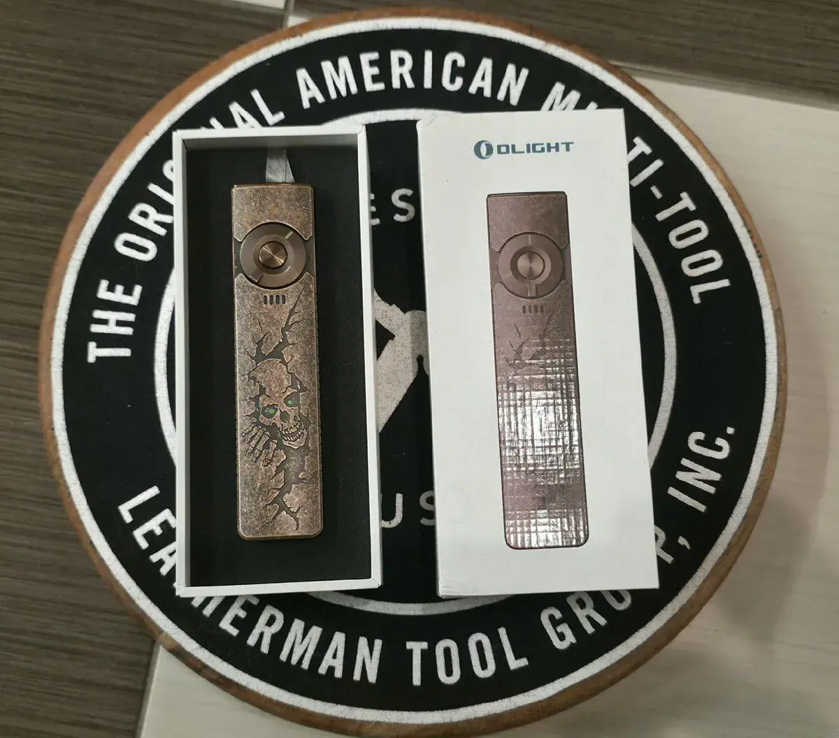 Olight arkfeld Pro "Copper Bones"