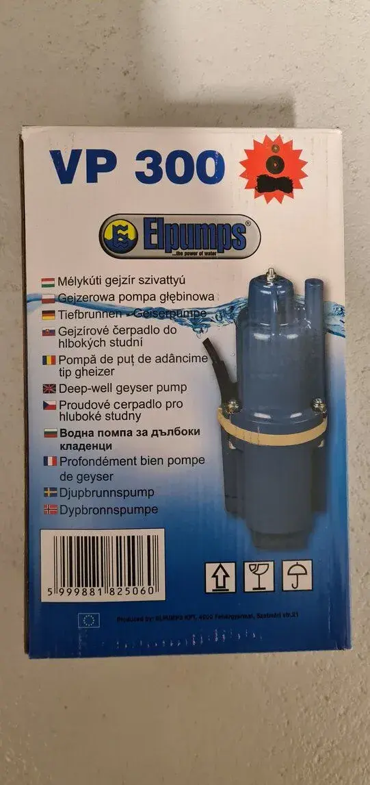 Cerpadlo ELPUMPS VP300