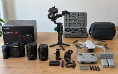 KOMPLETNÚ FOTO / VIDEO ZOSTAVU – PANASONIC LUMIX G9 +