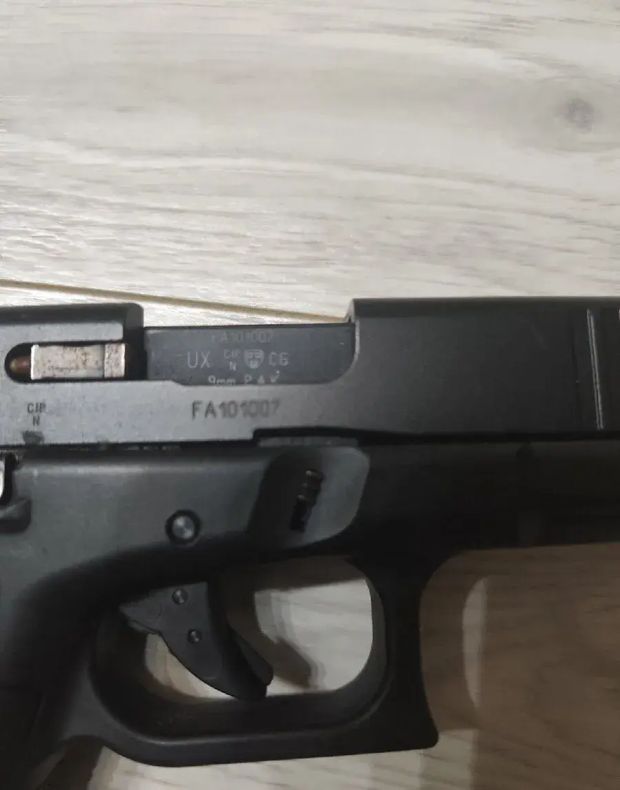 Zbraň expanzná pištoľ Glock17Gen5,