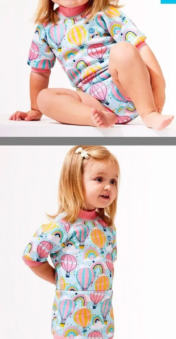 Happy Nappy™ Neoprén Ružové balóniky 6-14 mesiacov