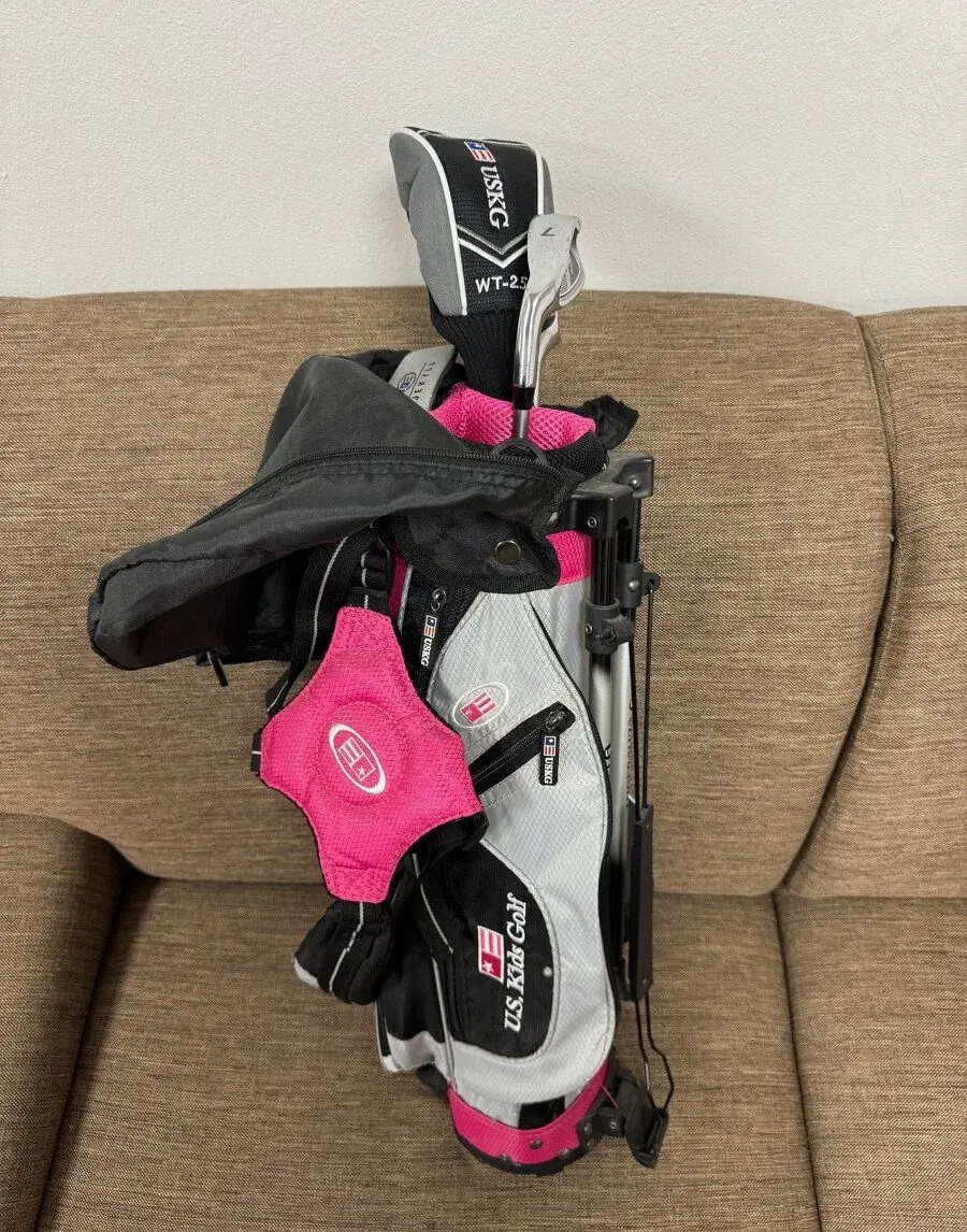 U.S. Kids Golf set Ultra Light - 48 - left ľavý pink ružový