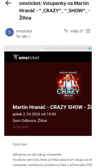 Martin Hranac Crazy show