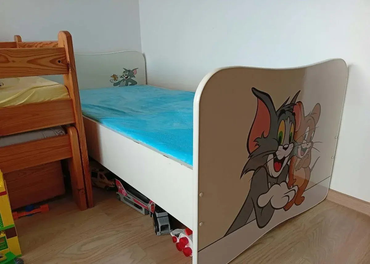 Posteľ Tom a Jerry