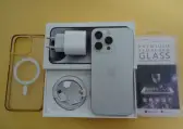 iPhone 15 PRO MAX 256GB WHITE - ZÁRUKA 1 ROK -100% BATERIA