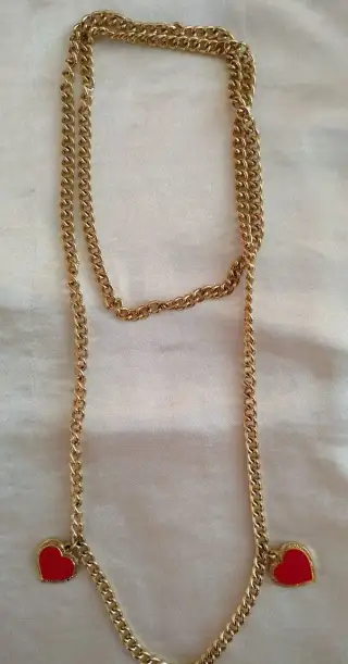 Retiazka so srdiečkami