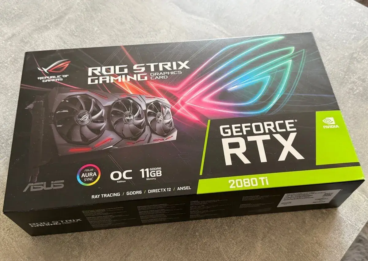 Asus RTX 2080 Ti 11GB