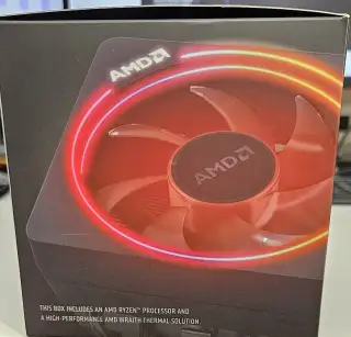 AMD Wraith Prism RGB – originál AM4/AM5, nepoužitý (z 5800XT