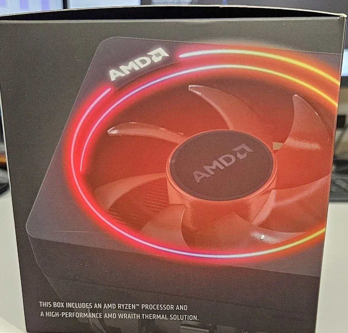 AMD Wraith Prism RGB – originál AM4/AM5, nepoužitý (z 5800XT