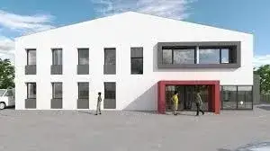 Priestory pre montované haly v meste Prievidza.