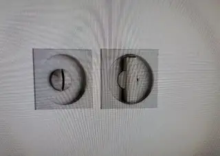 Mušľa hranatá WC 3976 HR