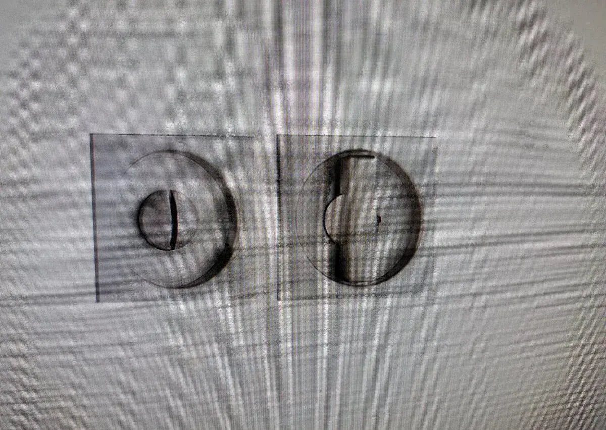 Mušľa hranatá WC 3976 HR
