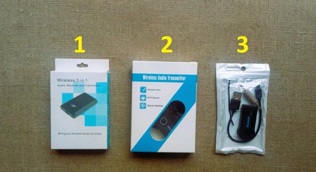bluetooth audio prijímače + vysielače