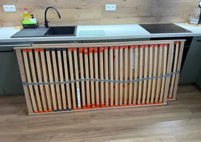Pevné lamelové rošty do postele 90x200 cm (2 ks)