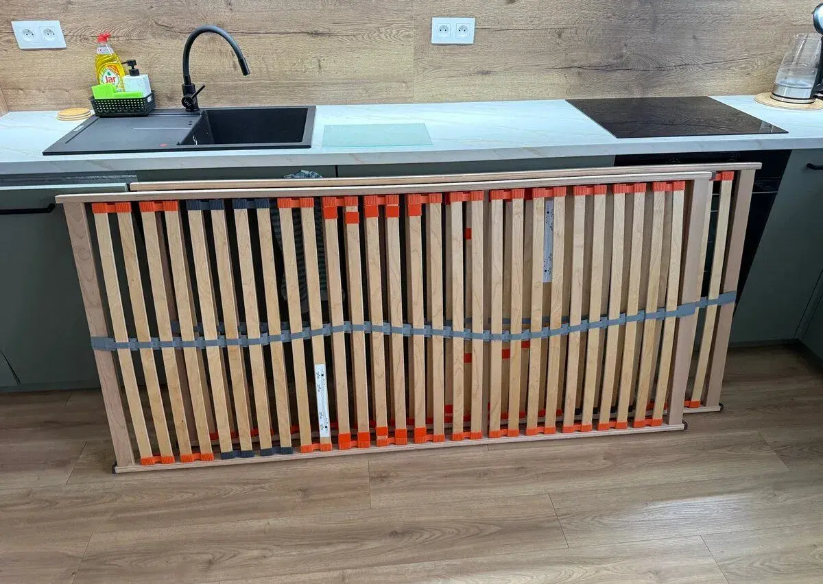 Pevné lamelové rošty do postele 90x200 cm (2 ks)