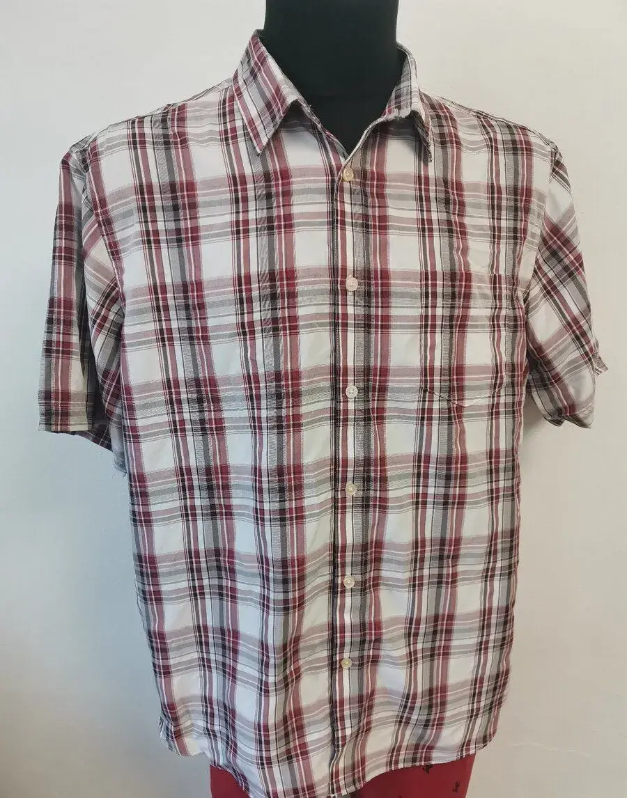 Károvaná košeľa M&S č. XL