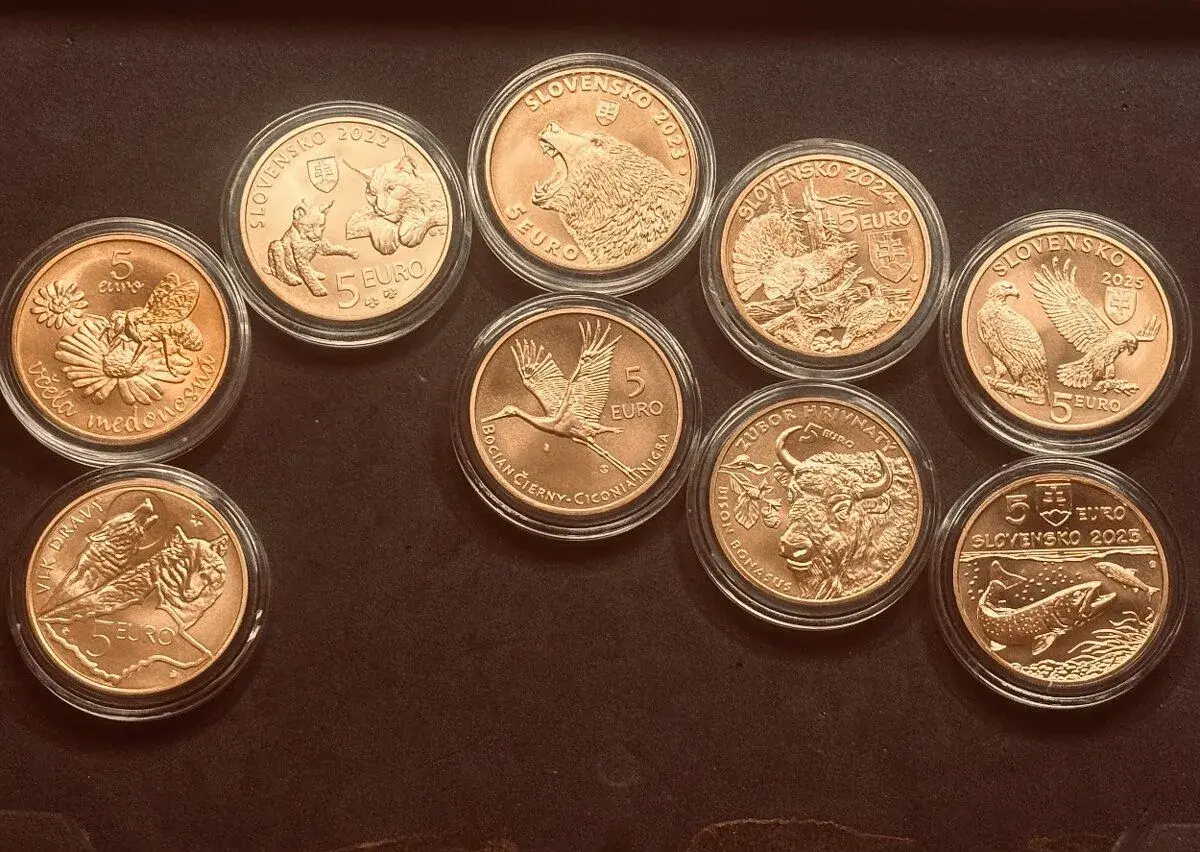 Zberateľské 5€ Fauna a Flóra - POSLEDNÉ KUSY