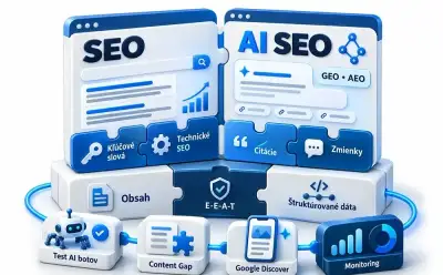 SEO a AI SEO audit (GEO, AEO) a viditeľnosť v AI modeloch