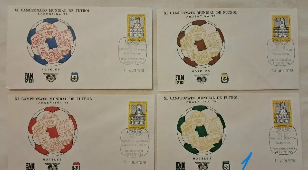 FDC obálky , MC