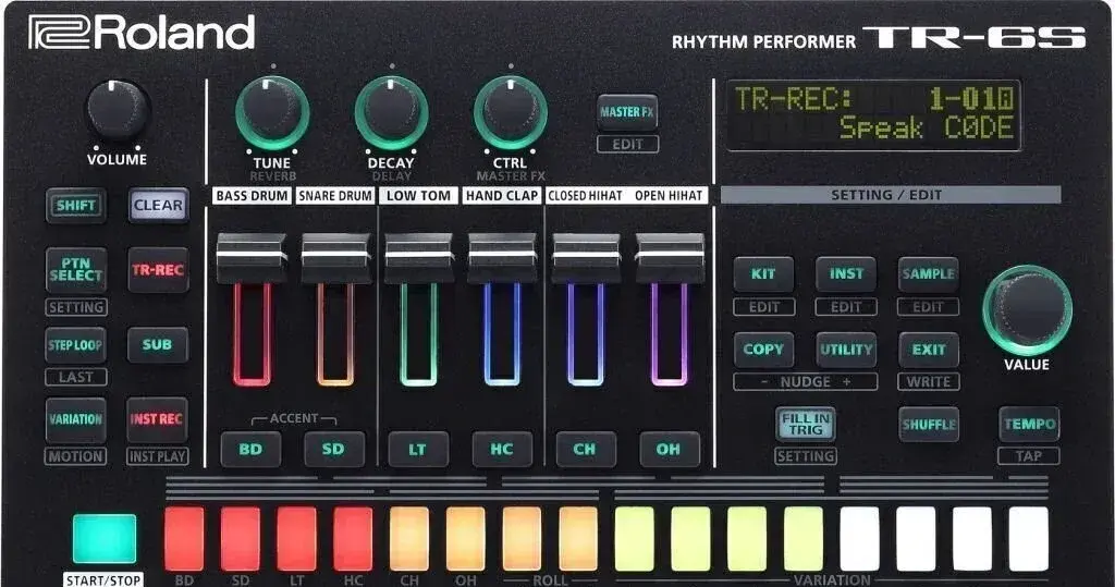 Roland TR-6S Rhythm Performer Groovebox