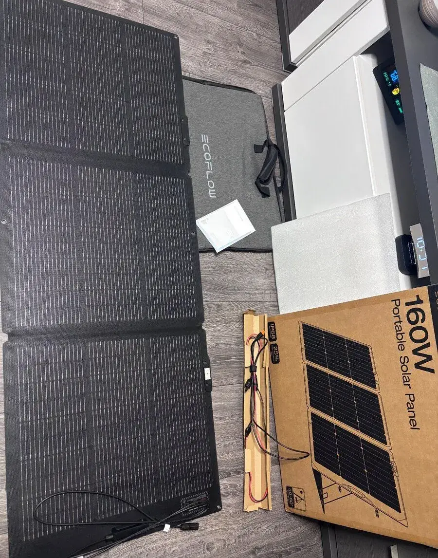 Solarny panel Ecoflow 160w