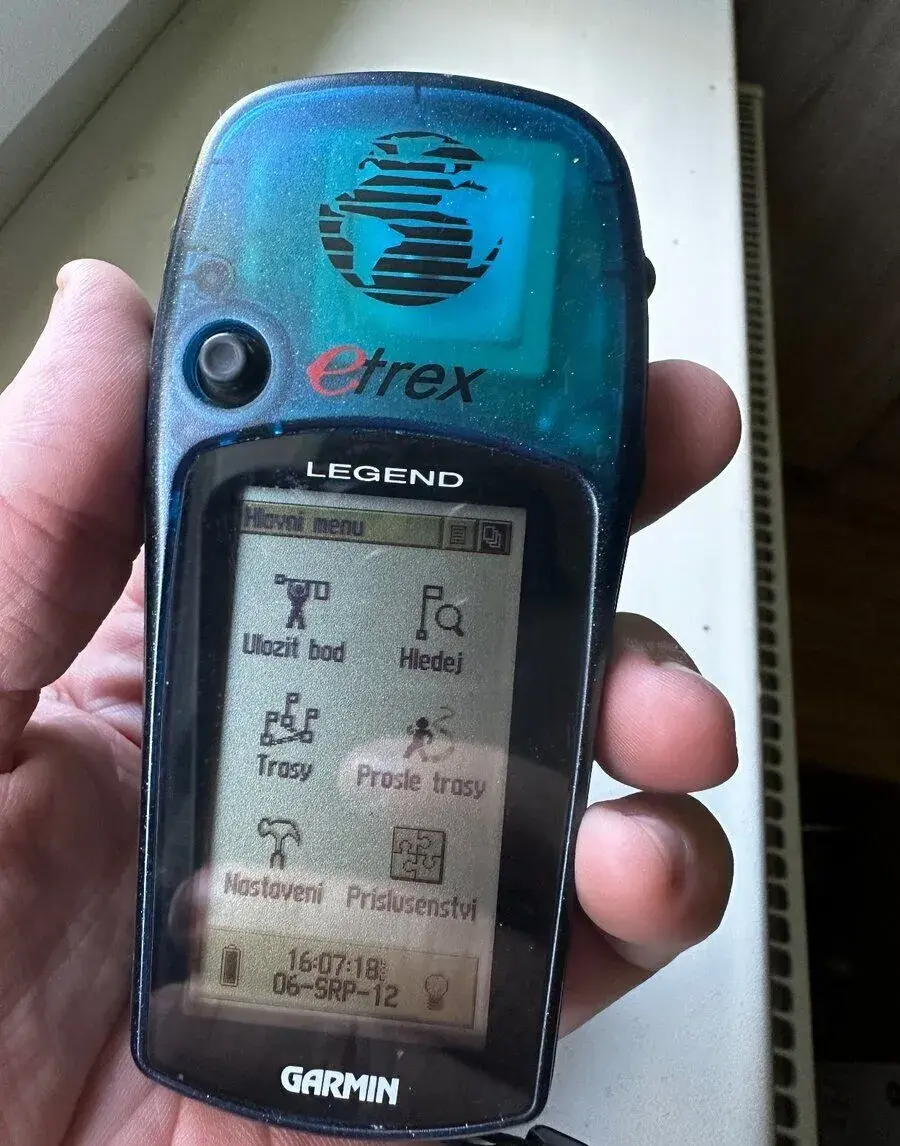 Turistická GPS navigácia Garmin eTrex Legend