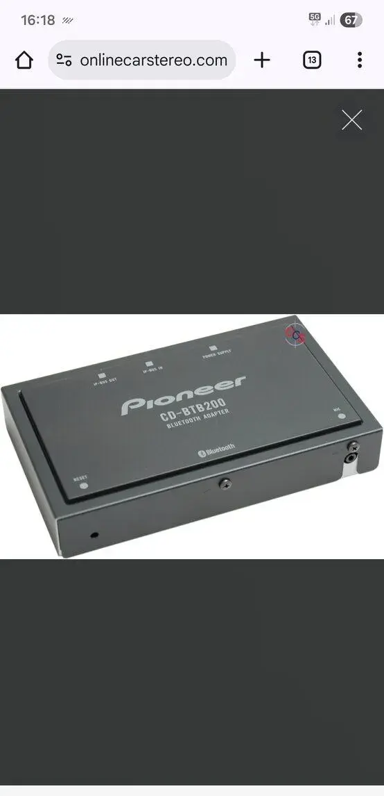 CD-BTB 200 bluetooth adaptér kúpim