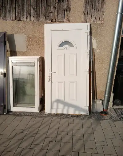 Plastové dvere 1100 x 2250 mm