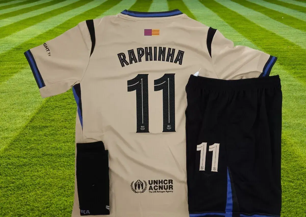 dres Raphinha FC Barcelona x Kobe Bryant #10 Capuccino -