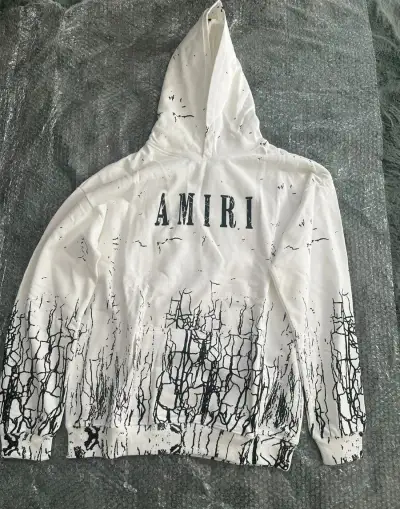 AMIRI White Lightning Hoodie