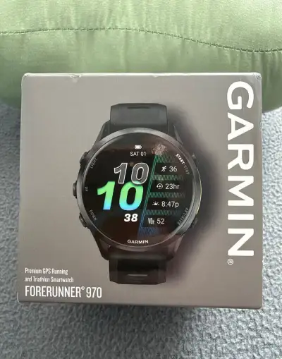 Garmin Forerunner 970 black amp yellow