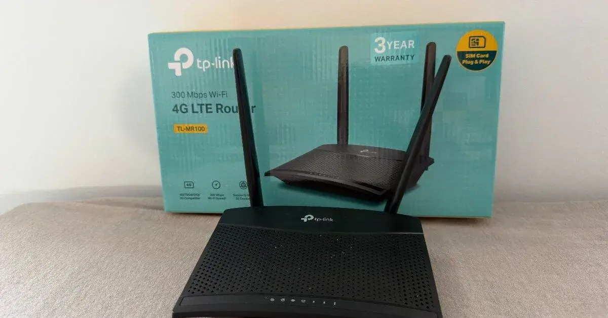 TP-Link TL-MR100 – 4G LTE router na SIM kartu