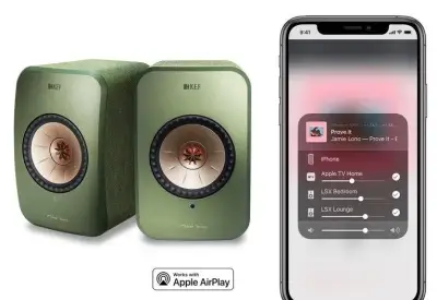 KEF LSX 1. edícia zelená - aktívne repro ako nové