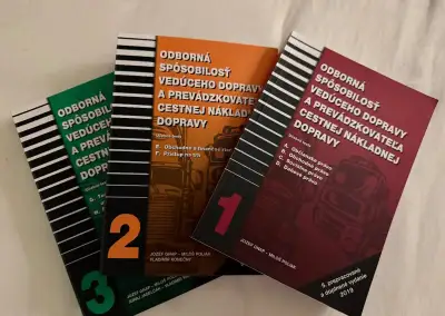 Set kníh na kurz medzinárodnej nákladnej dopravy