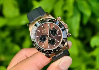 Rolex Cosmograph Daytona Rose Gold Chocolate dial