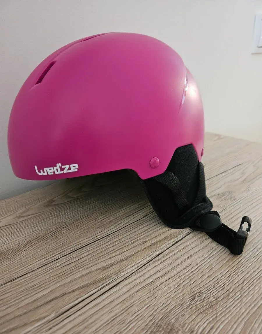 Detskú helmu / prilbu Wedze H 100 JR pink