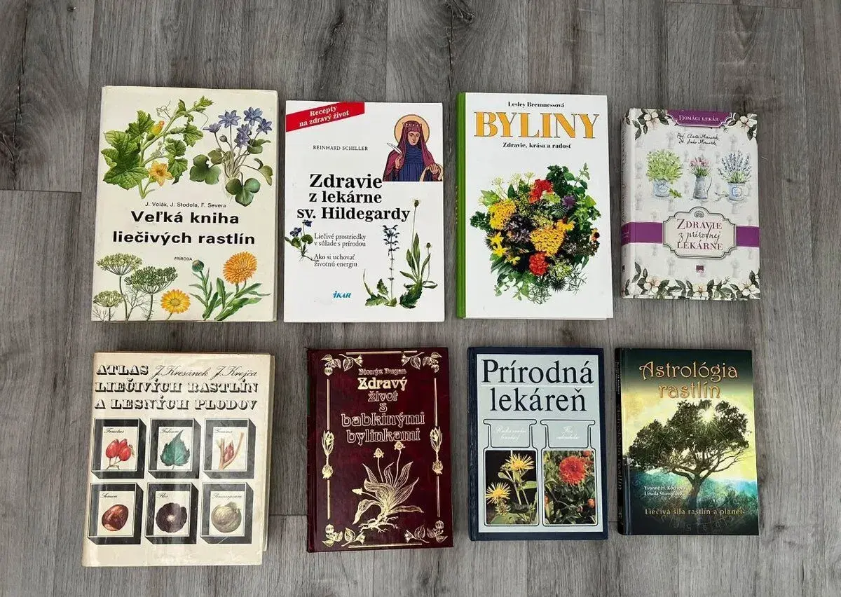 KNIHY O BYLINKÁCH, ZDRAVÍ A PRÍRODNEJ LIEČBE