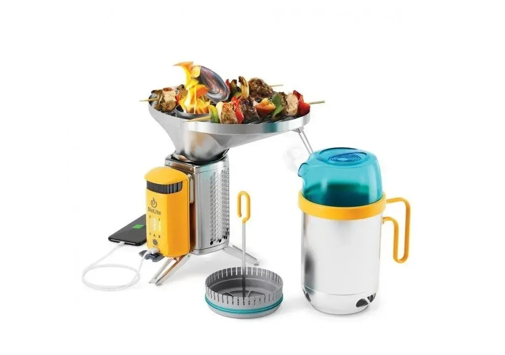 Ultraúčinný kempingový varič BioLite Campstove 2 Bundle