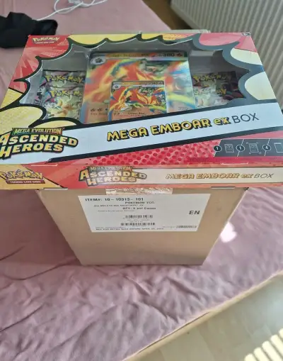 Pokemon ascended heroes ex box case