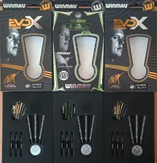 Steel šípky Winmau MvG