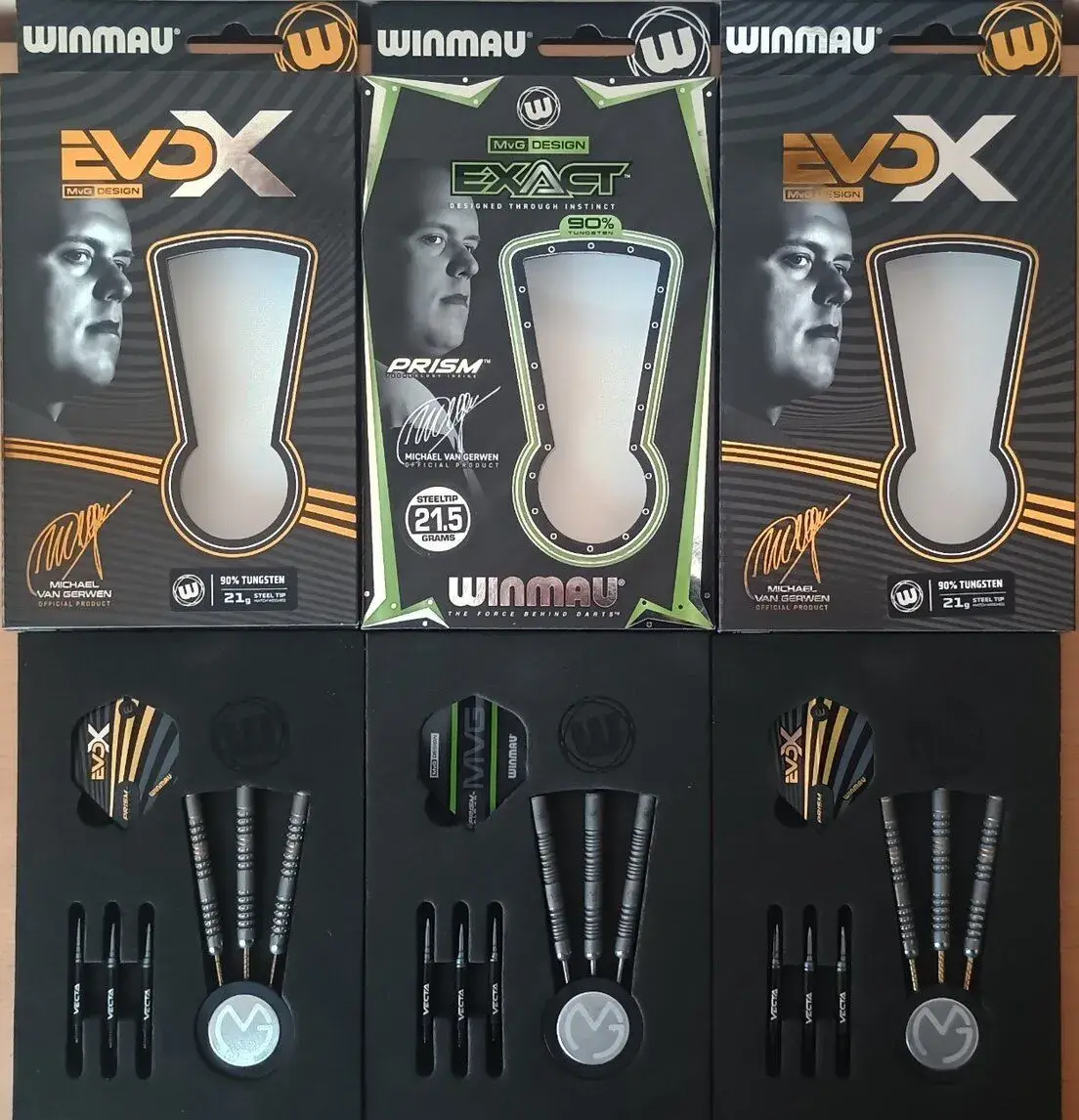 Steel šípky Winmau MvG