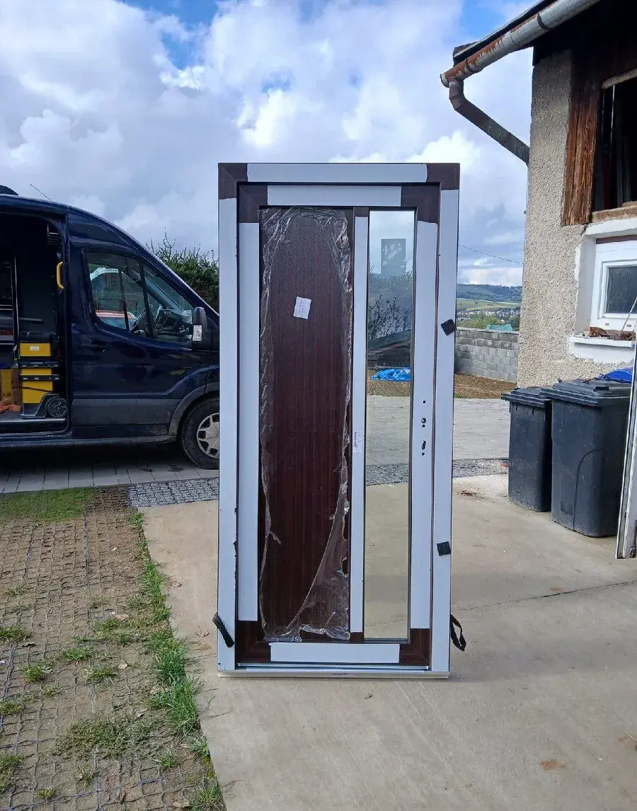 Nové plastové dvere 960 x 2070 mm