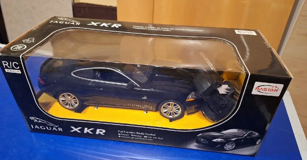 RC model Jaguar XKR 1:14 Rastar - nový, originál balenie