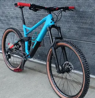 Cube Stereo HPC 140 Carbon Shimano XT, FOX, 1x12, veľ. L