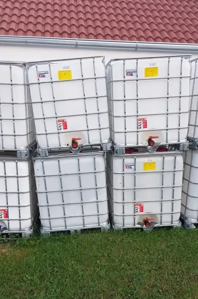 Ibc nádrž voda 1eptik bidon kôš 1000l nádrž redukcia kubi6k