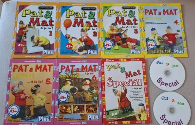 Rôzne animované DVD filmy a seriály